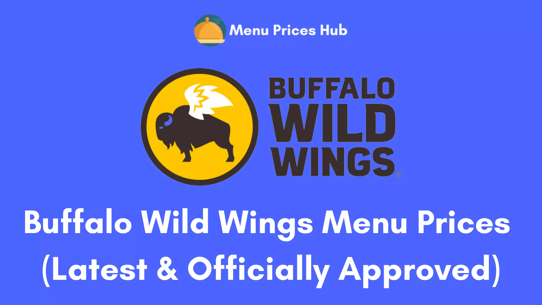 Buffalo Wild Wings menu prices
