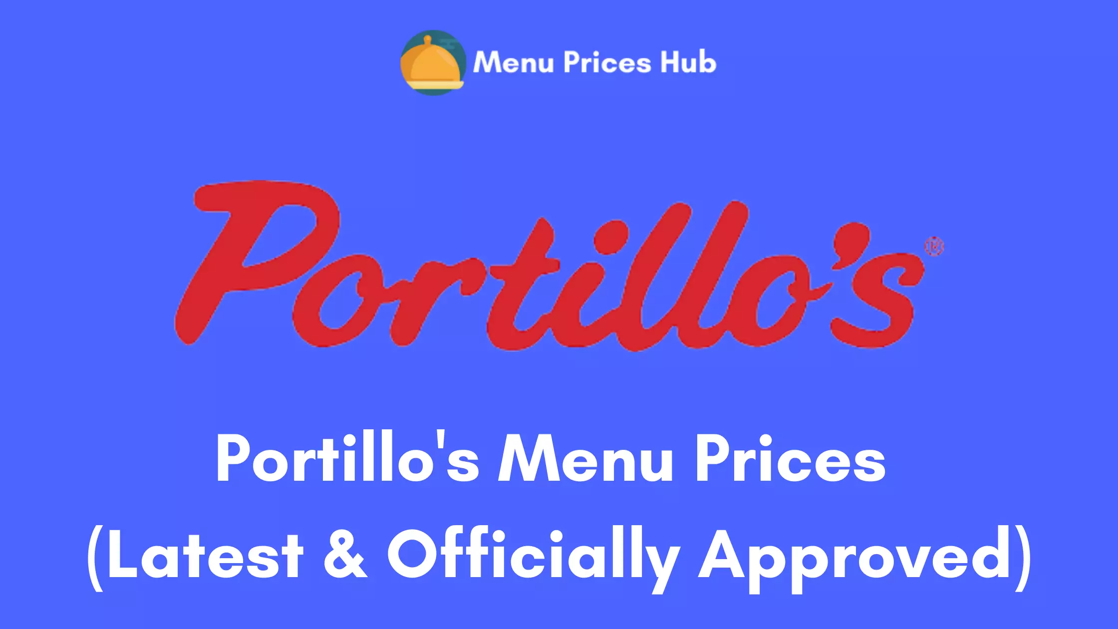 Portillo's Menu Prices