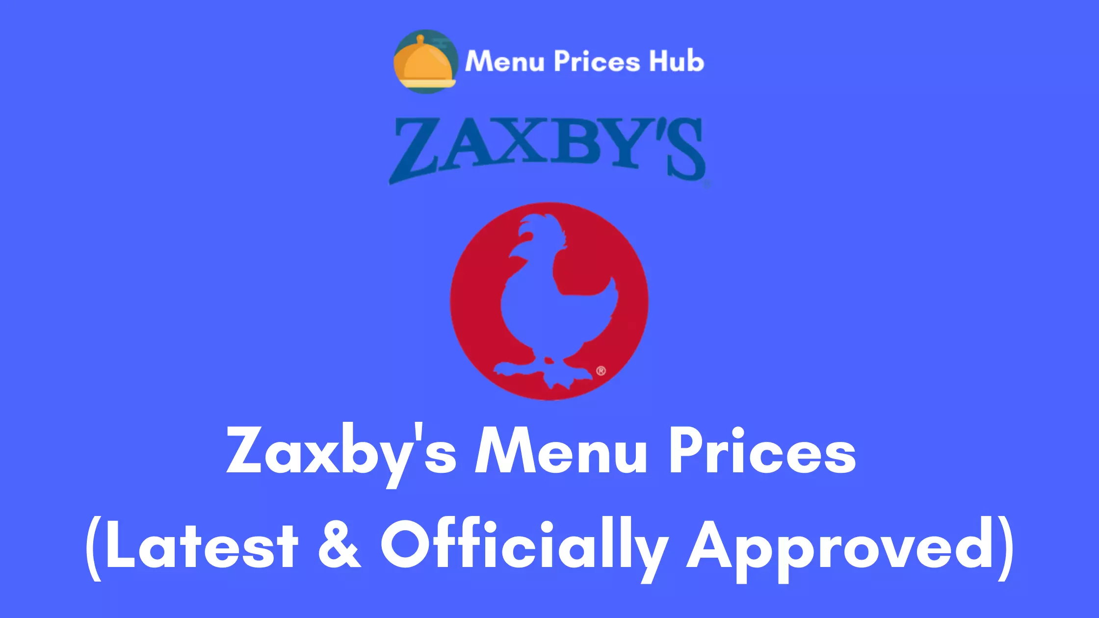 Zaxby's Menu Prices