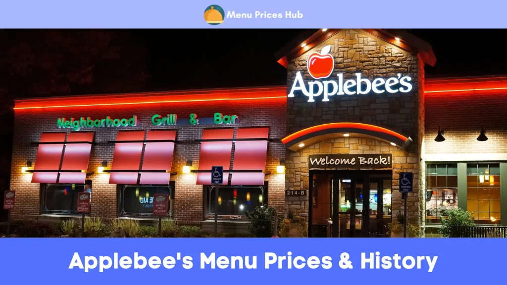 Applebee's Menu Prices History