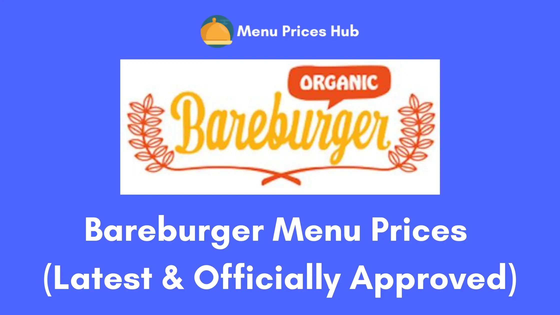 Bareburger Menu Prices