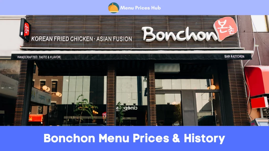 Bonchon Menu Prices History