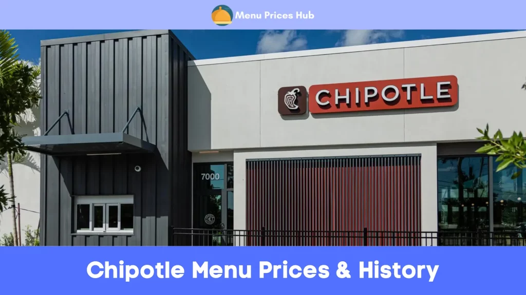 Chipotle Menu Prices History