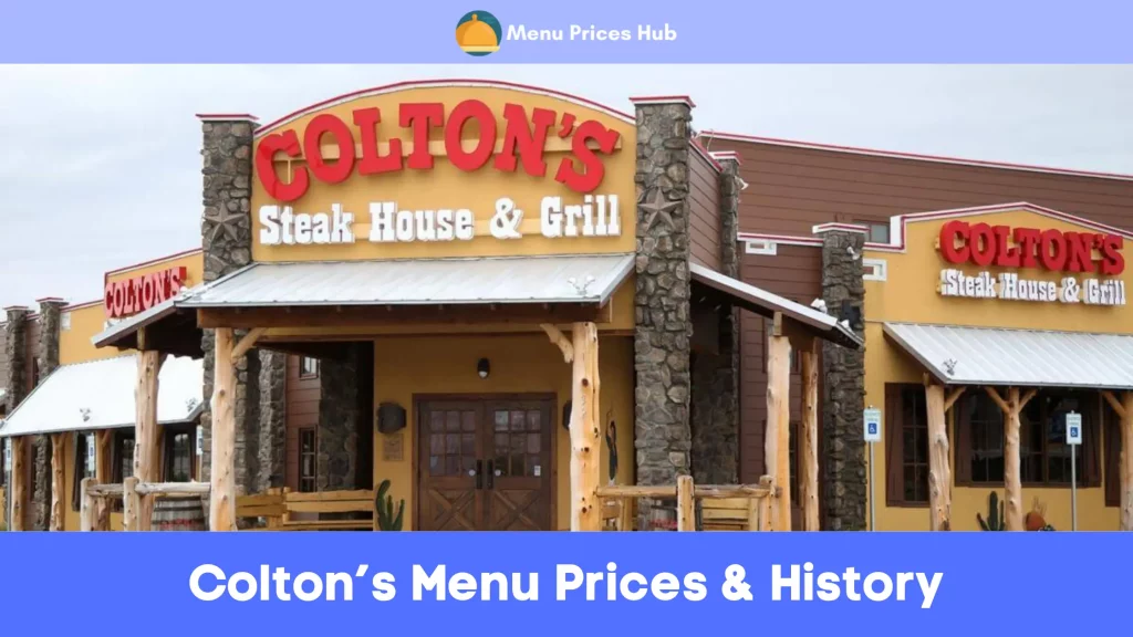 Colton’s Menu Prices History