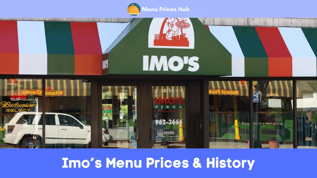 Imo’s Menu Prices History