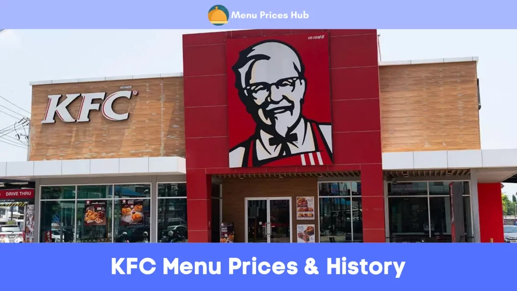 KFC Menu Prices History