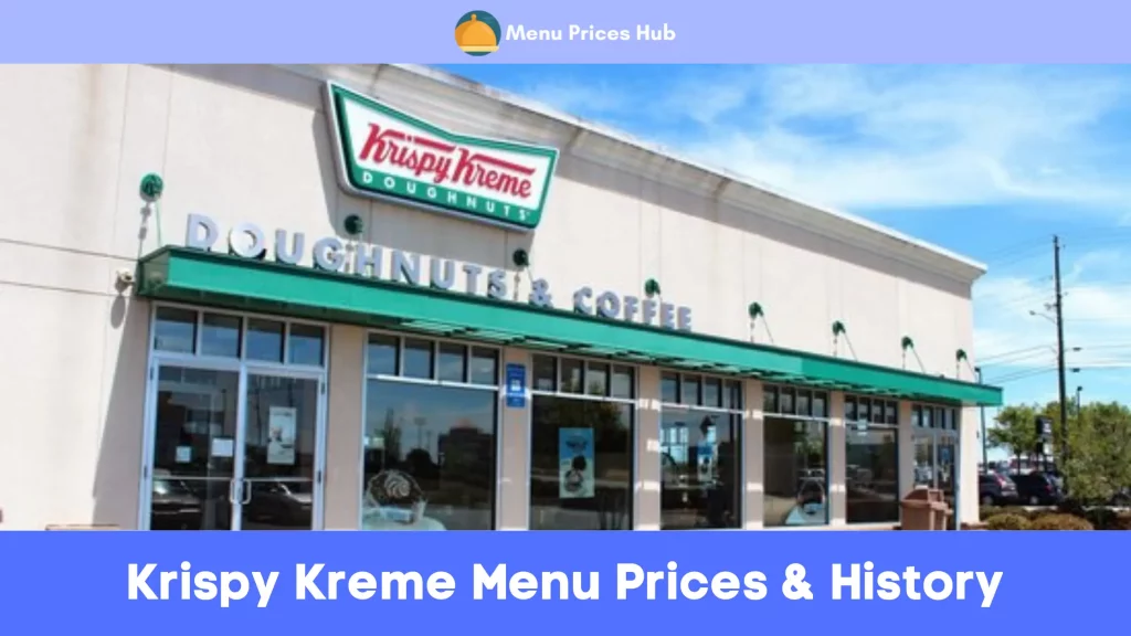 Krispy Kreme Menu Prices History