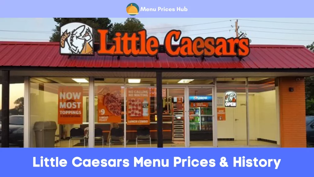 Little Caesars Menu Prices History