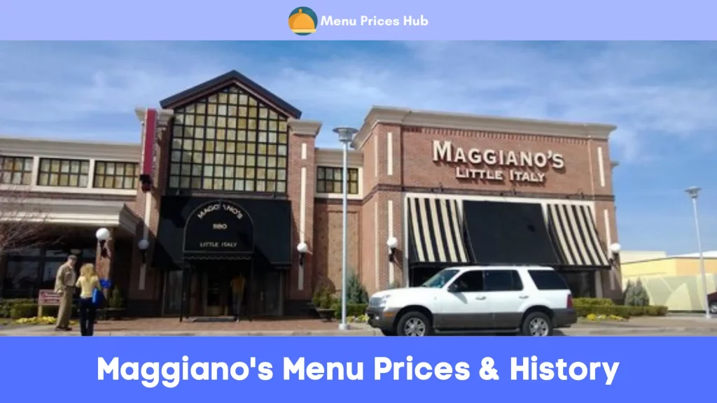 Maggiano's Menu Prices History