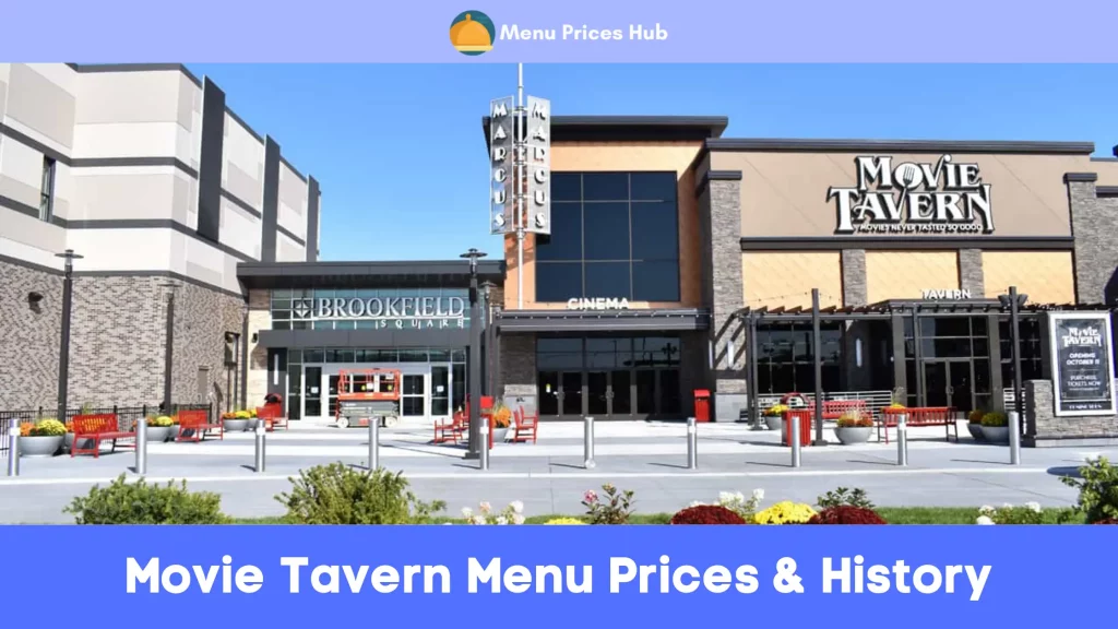 Movie Tavern Menu Prices History