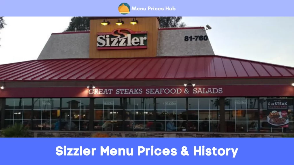 Sizzler Menu Prices History