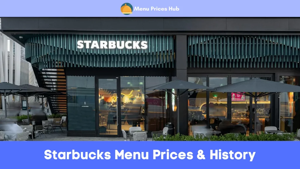 Starbucks Menu Prices History