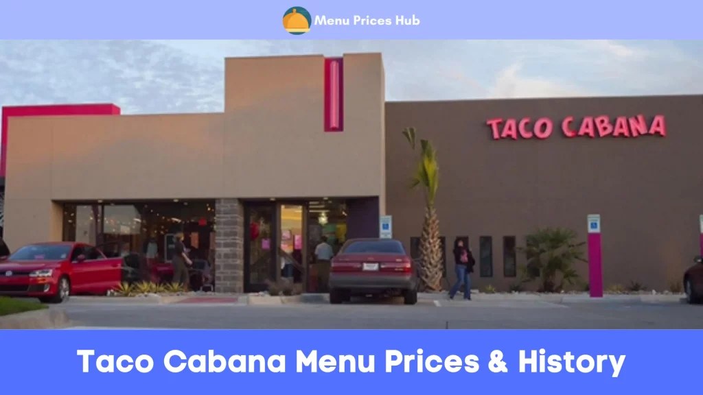 Taco Cabana Menu Prices History