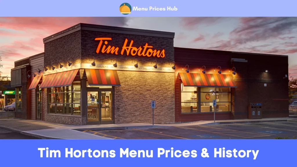 Tim Hortons Menu Prices History