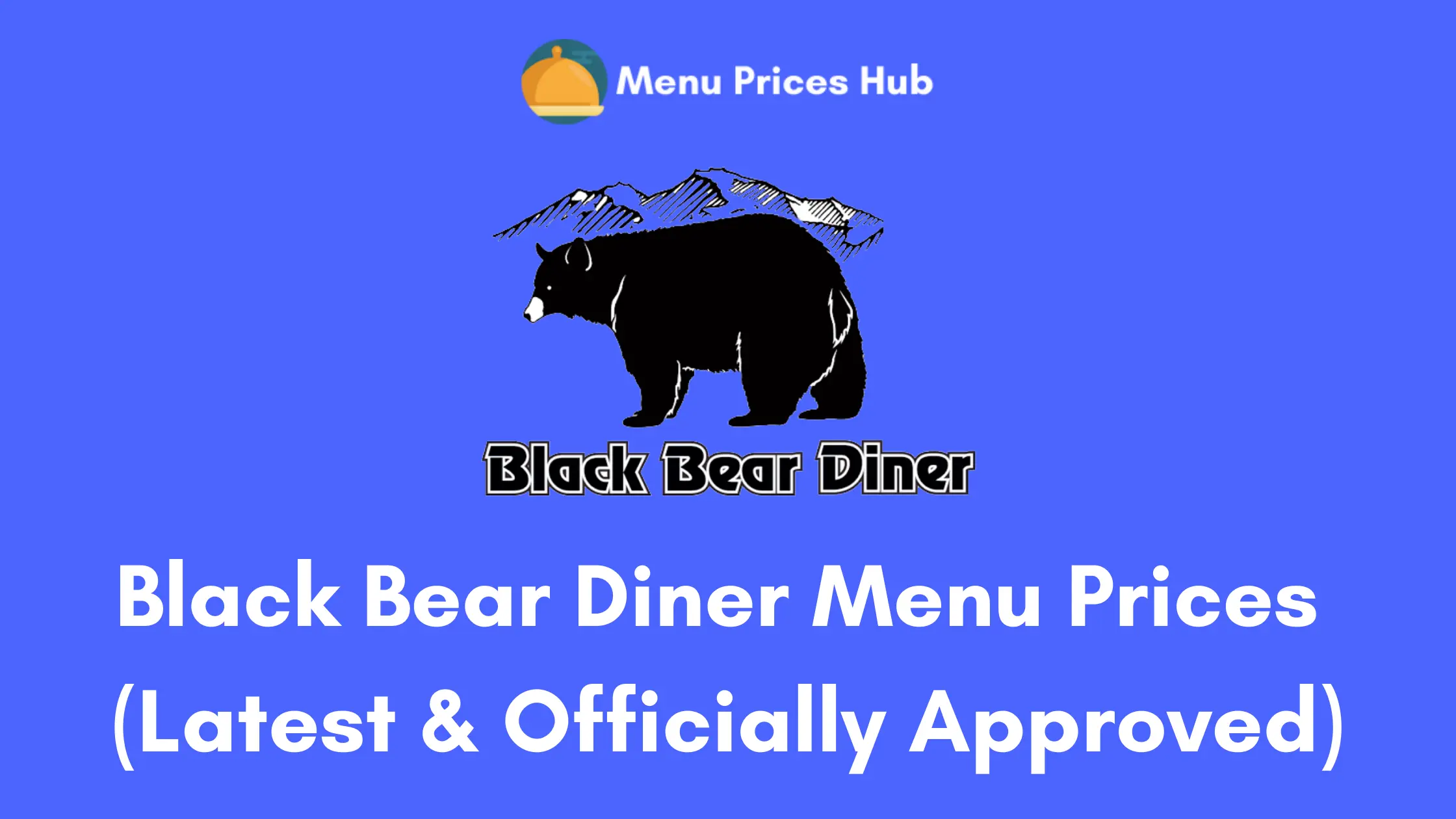 Black Bear Diner Menu Prices