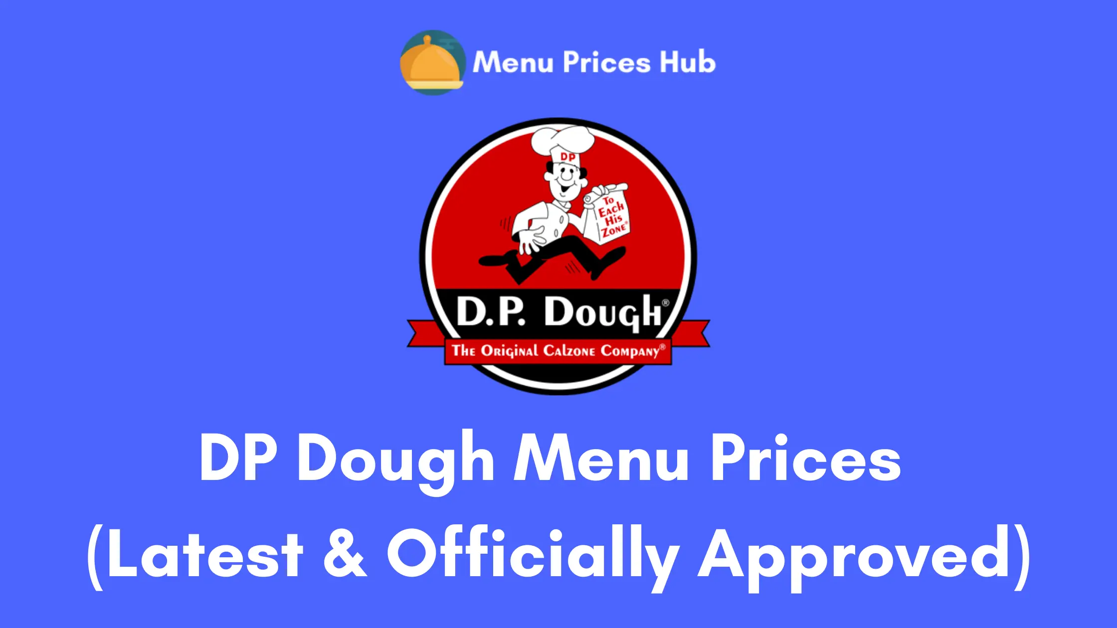 DP Dough Menu Prices
