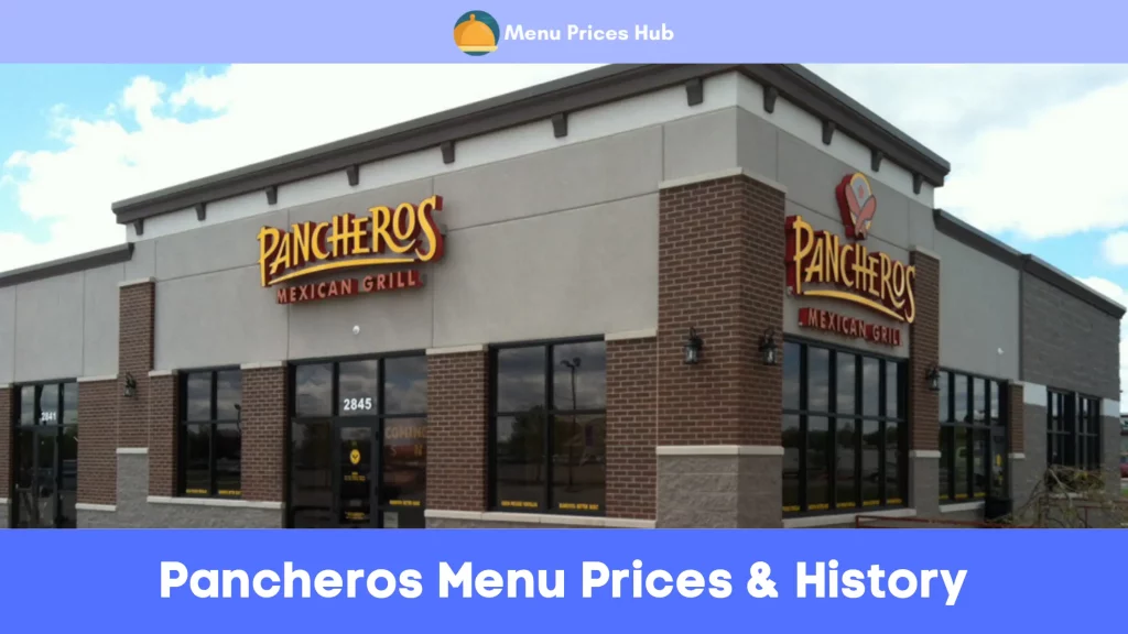 Pancheros Menu Prices History