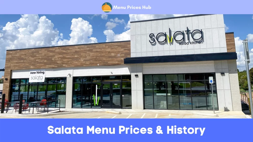 Salata Menu Prices History