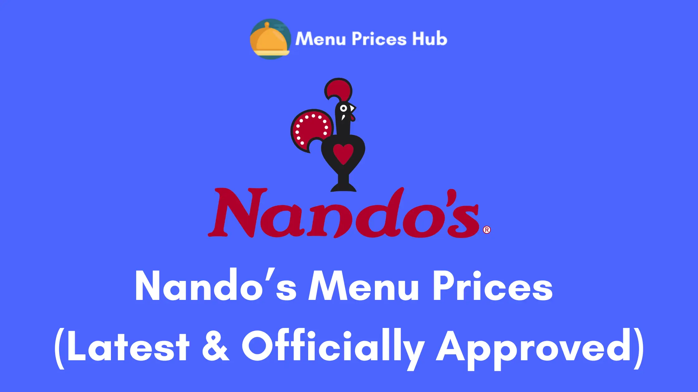 Nando’s Menu Prices