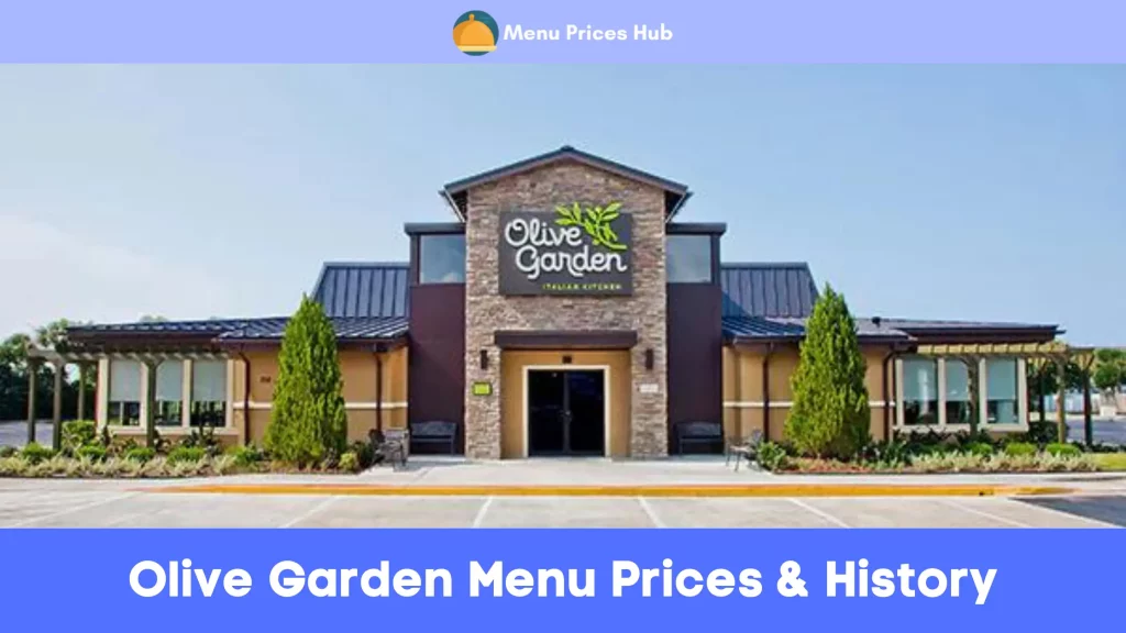Olive Garden Menu Prices History