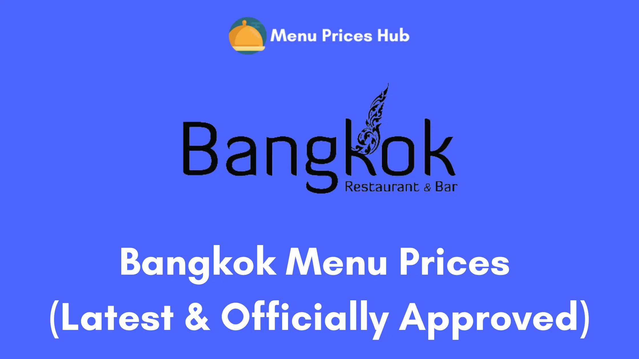 bangkok cuisine menu prices