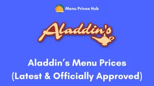 aladdin’s menu prices