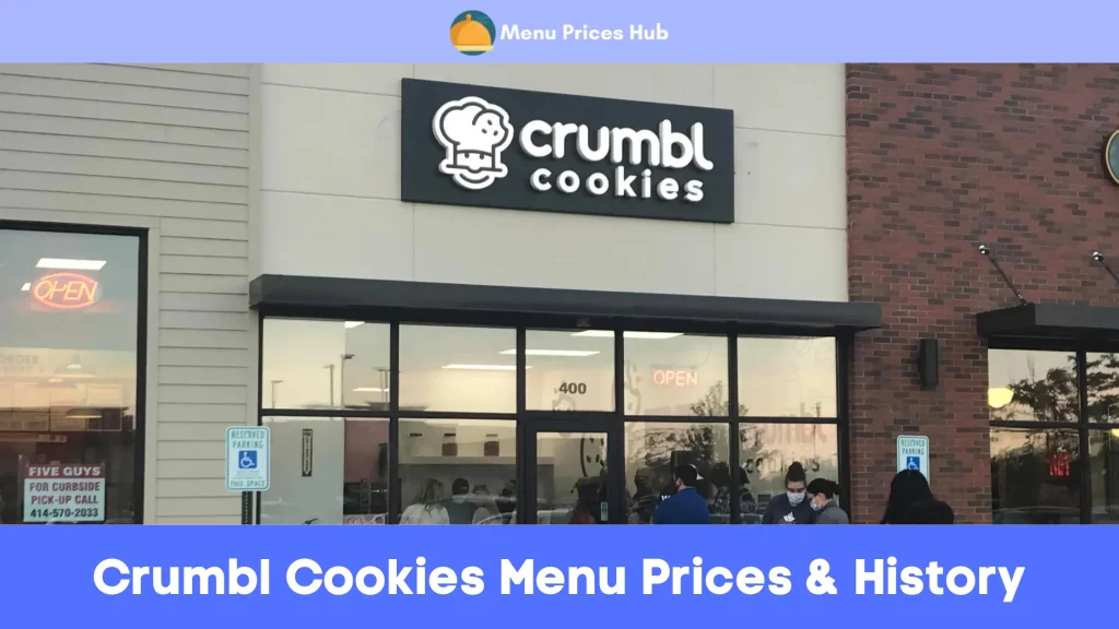 crumbl cookies menu prices history
