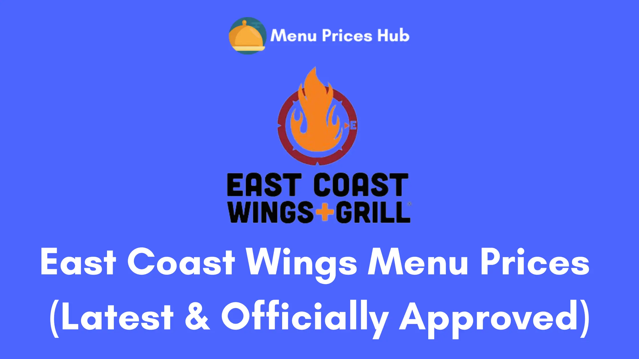 east coast wings menu prices