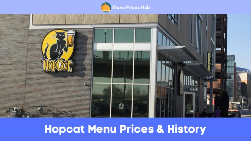 hopcat menu prices history