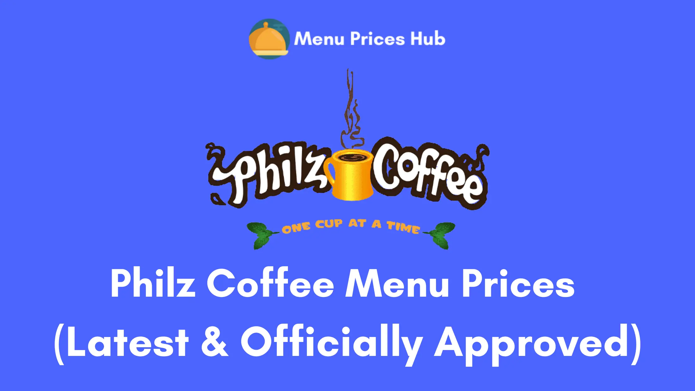 philz coffee menu prices