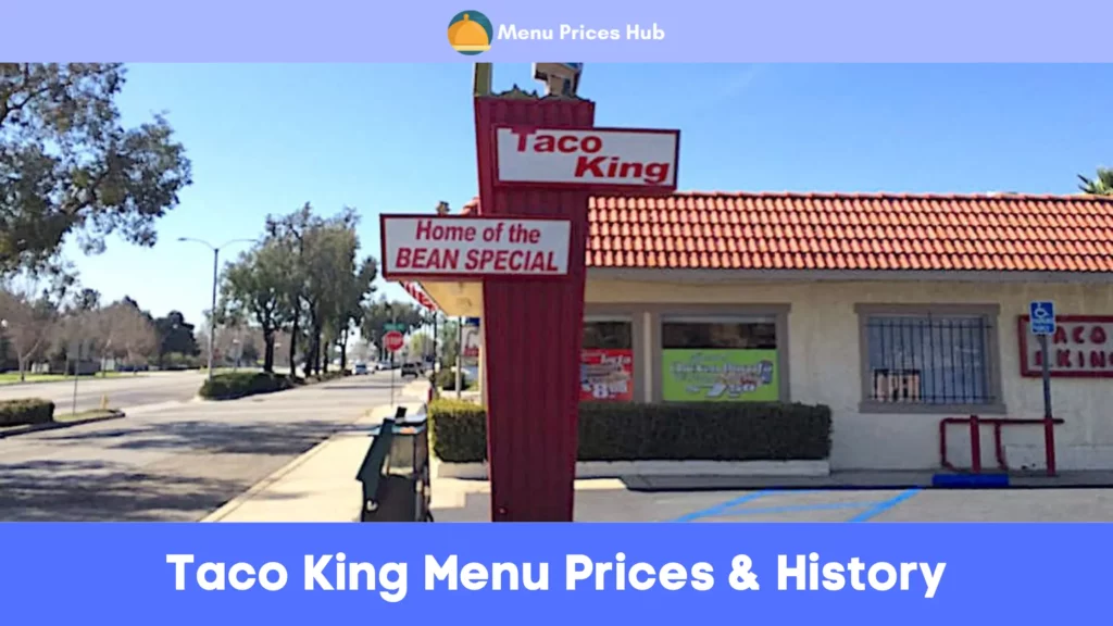 taco king menu prices history
