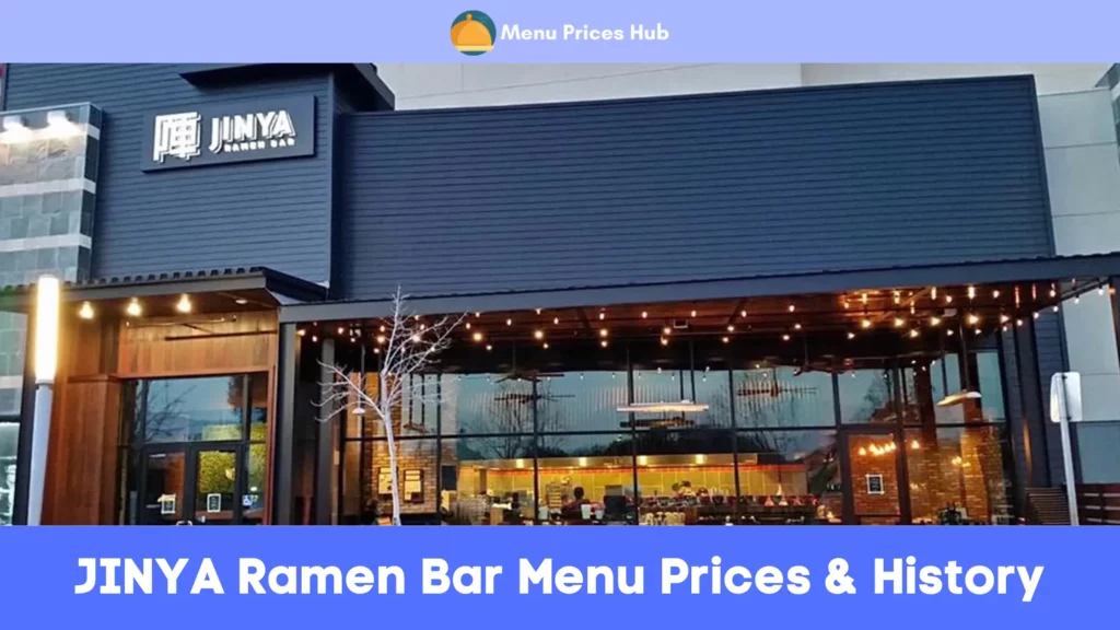 jinya ramen bar menu prices history