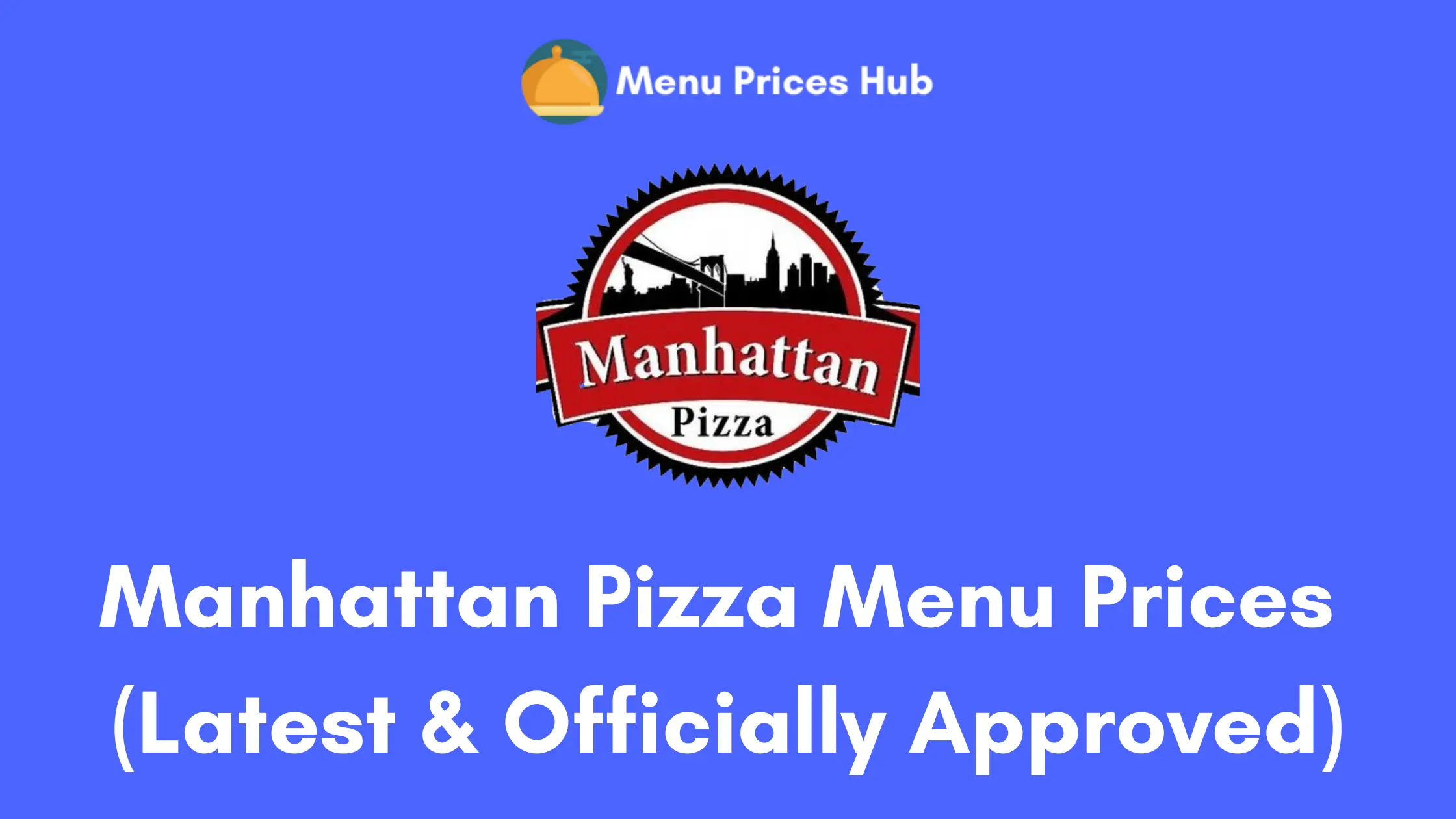 manhattan pizza menu prices