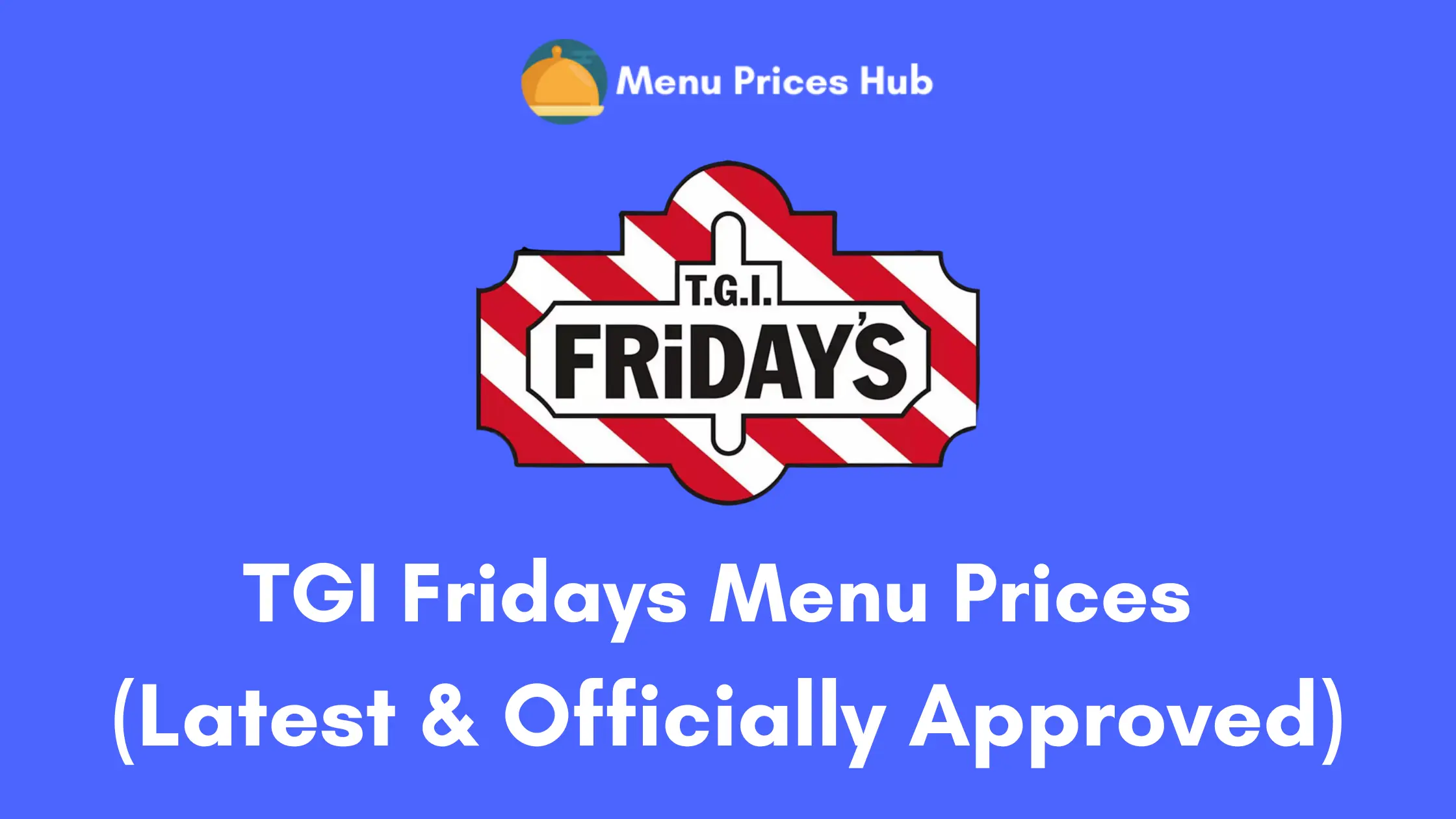 tgi fridays menu prices