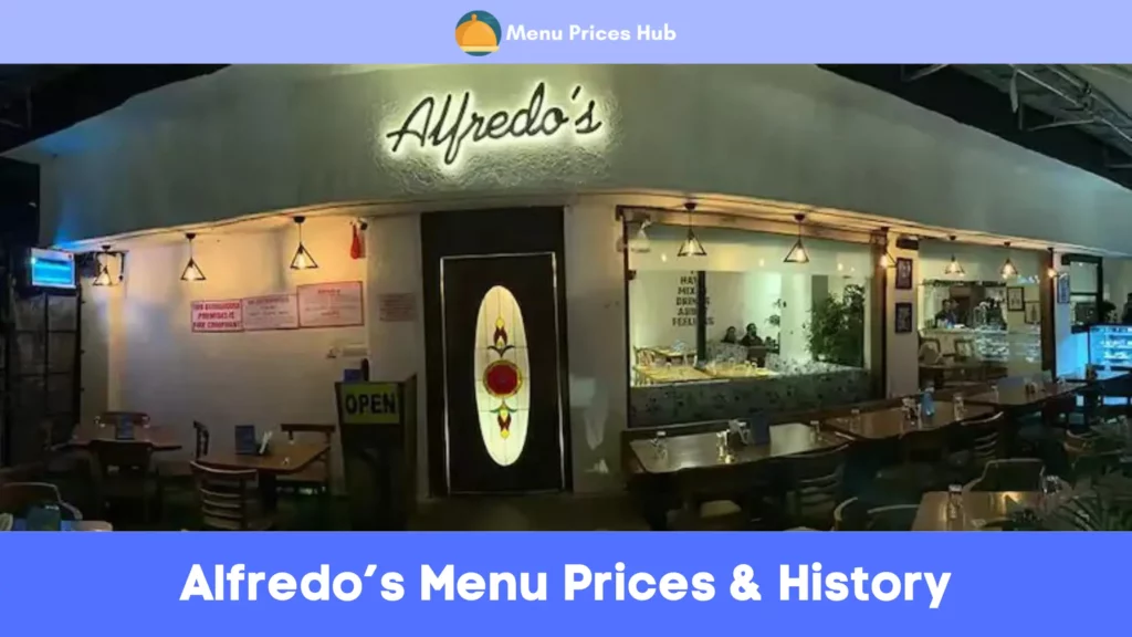 alfredos menu prices history