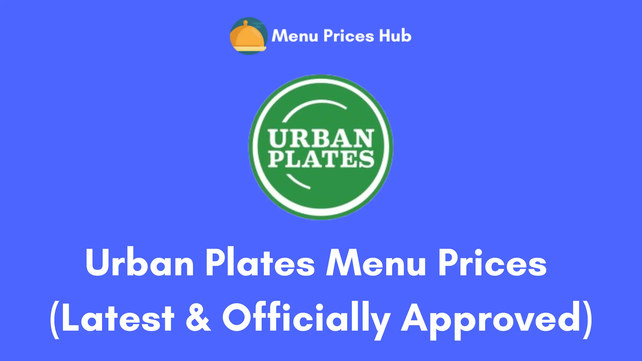 urban plates menu prices
