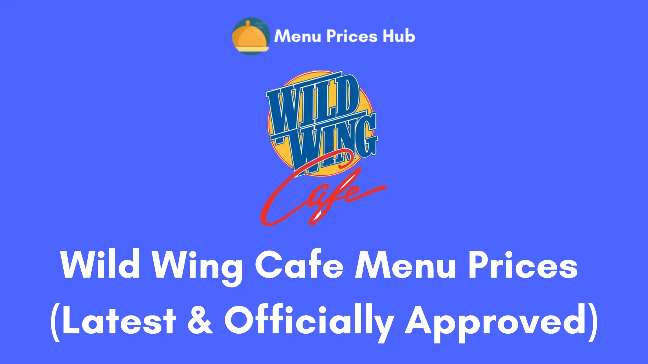 wild wing cafe menu prices